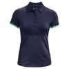 Under Armour Ladies Zinger Point Golf Polo Shirt -Golf Shop 0081226 under armour ladies zinger point golf polo shirt