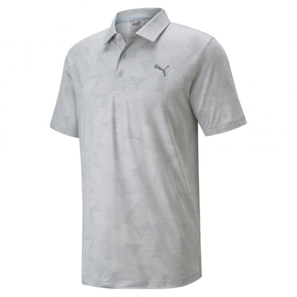 Puma Men's Cloudspun Leaflet Polo Shirt 5 Puma Men's Cloudspun Leaflet Polo Shirt - Image 3