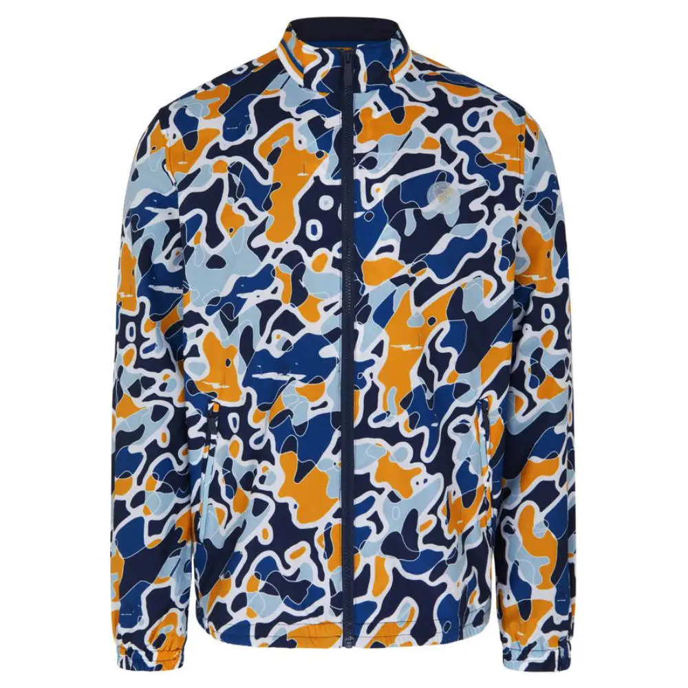 Original Penguin Men's Novelty Printed Golf Wind Jacket 3 Original Penguin Men's Novelty Printed Golf Wind Jacket