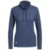 Adidas Ladies Melange High Mock Golf Pullover -Golf Shop 0082232 adidas ladies melange high mock golf pullover