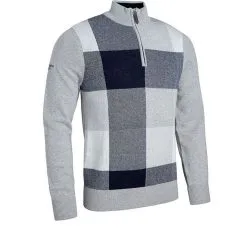 Glenmuir Men's Inverness Touch Of Cashmere Zip-Neck Golf Sweater -Golf Shop 0083177 glenmuir mens inverness touch of cashmere zip neck golf sweater