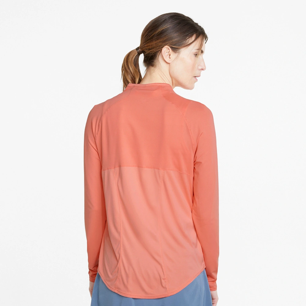 Puma Ladies Shine 1/4-Zip Golf Midlayer 6 Puma Ladies Shine 1/4-Zip Golf Midlayer - Image 4