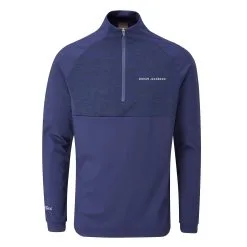 Oscar Jacobson Men's Lexington 1/4-Zip Golf Midlayer 8 Oscar Jacobson Men's Lexington 1/4-Zip Golf Midlayer -Golf Shop 0083851 oscar jacobson mens lexington 14 zip golf midlayer