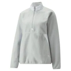 Puma Ladies Sherpa 1/4-Zip Golf Fleece -Golf Shop 0084314 puma ladies sherpa 14 zip golf fleece