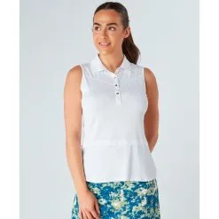 Swing Out Sister Golf Swing Out Sister Ladies Amelie Sleeveless Golf Polo Shirt -Golf Shop 0084736 swing out sister ladies amelie sleeveless golf polo shirt