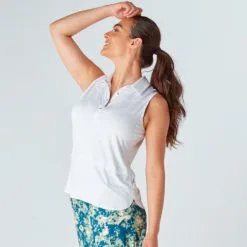 Swing Out Sister Golf Swing Out Sister Ladies Amelie Sleeveless Golf Polo Shirt -Golf Shop 0084739 swing out sister ladies amelie sleeveless golf polo shirt