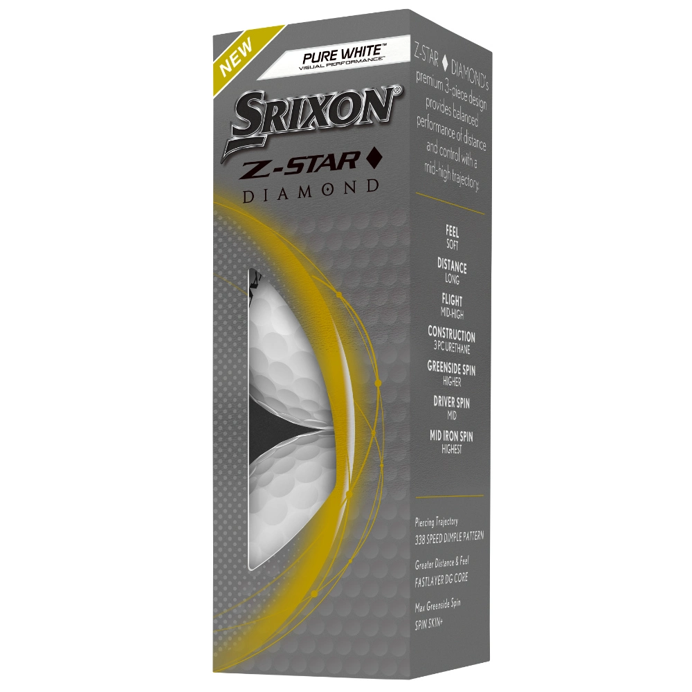 Srixon Z-Star Diamond Golf Balls 4 Srixon Z-Star Diamond Golf Balls - Image 2