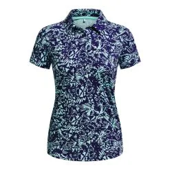 Under Armour Ladies Playoff Printed Golf Polo Shirt