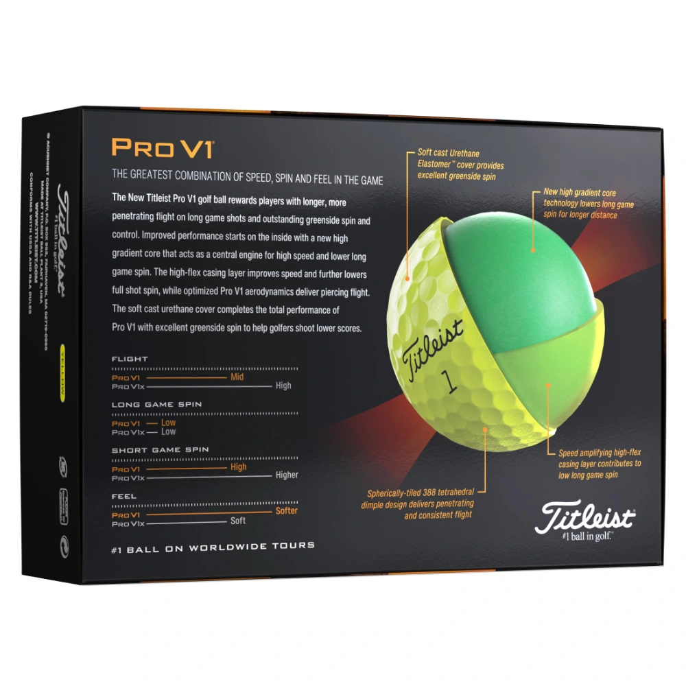 Titleist Pro V1 Golf Balls - 4 For 3 (Personalised) 7 Titleist Pro V1 Golf Balls - 4 For 3 (Personalised) - Image 5